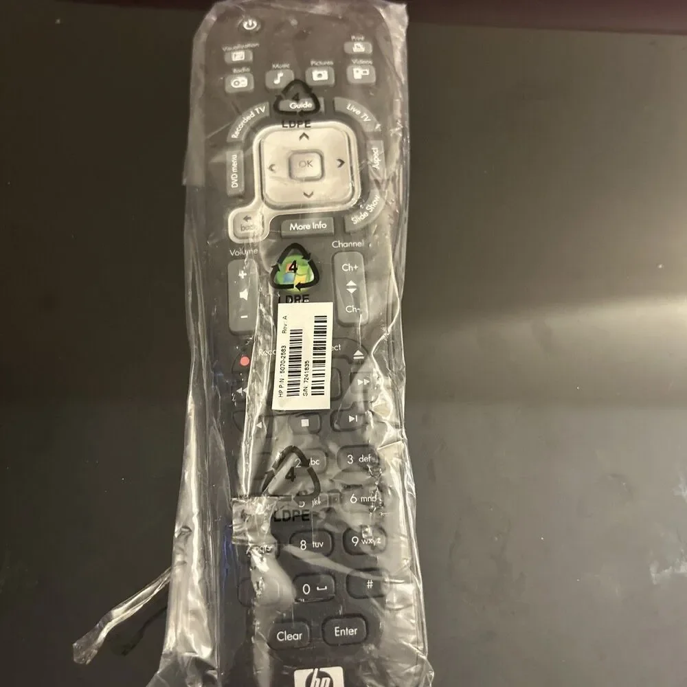 Genuine HP Windows Media Center Remote Control 5070-2583 NEW